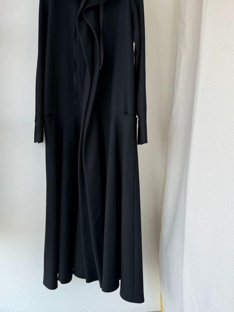 Yohji Yamamoto Yohji Yamamoto size 1 Noir irregular dimensional placket wo Size S / US 4 / IT 40 - 5 Thumbnail