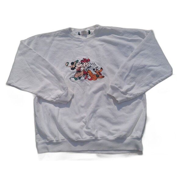 Disney Vtg Disney Store Mickey and Friends Golf sweatshirt Pluto Size US L / EU 52-54 / 3 - 2 Thumbnail