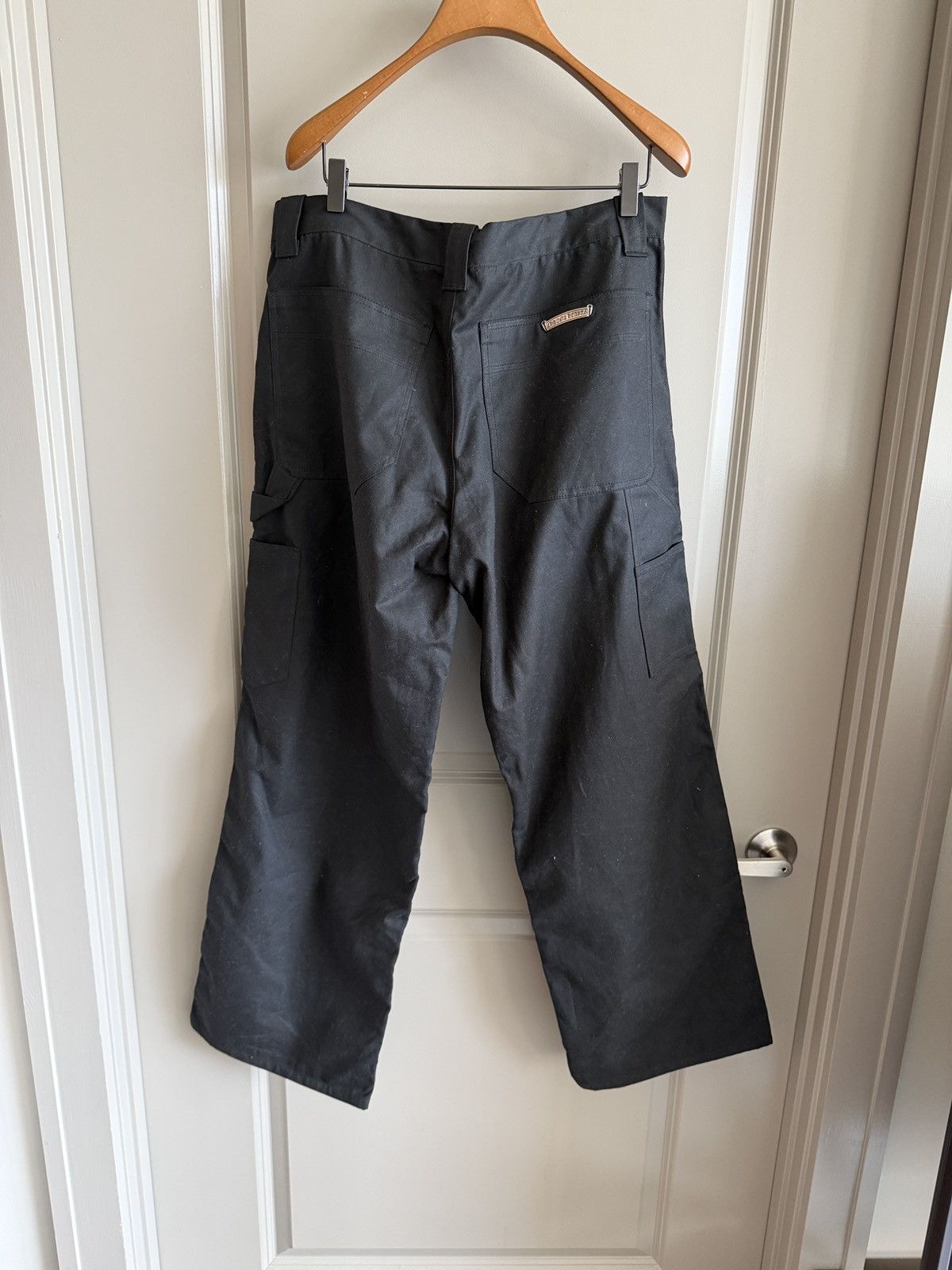 Chrome Hearts Chrome Hearts Waxed Double Knee Carpenter Pants Sz 36 Size US 36 / EU 52 - 12 Thumbnail