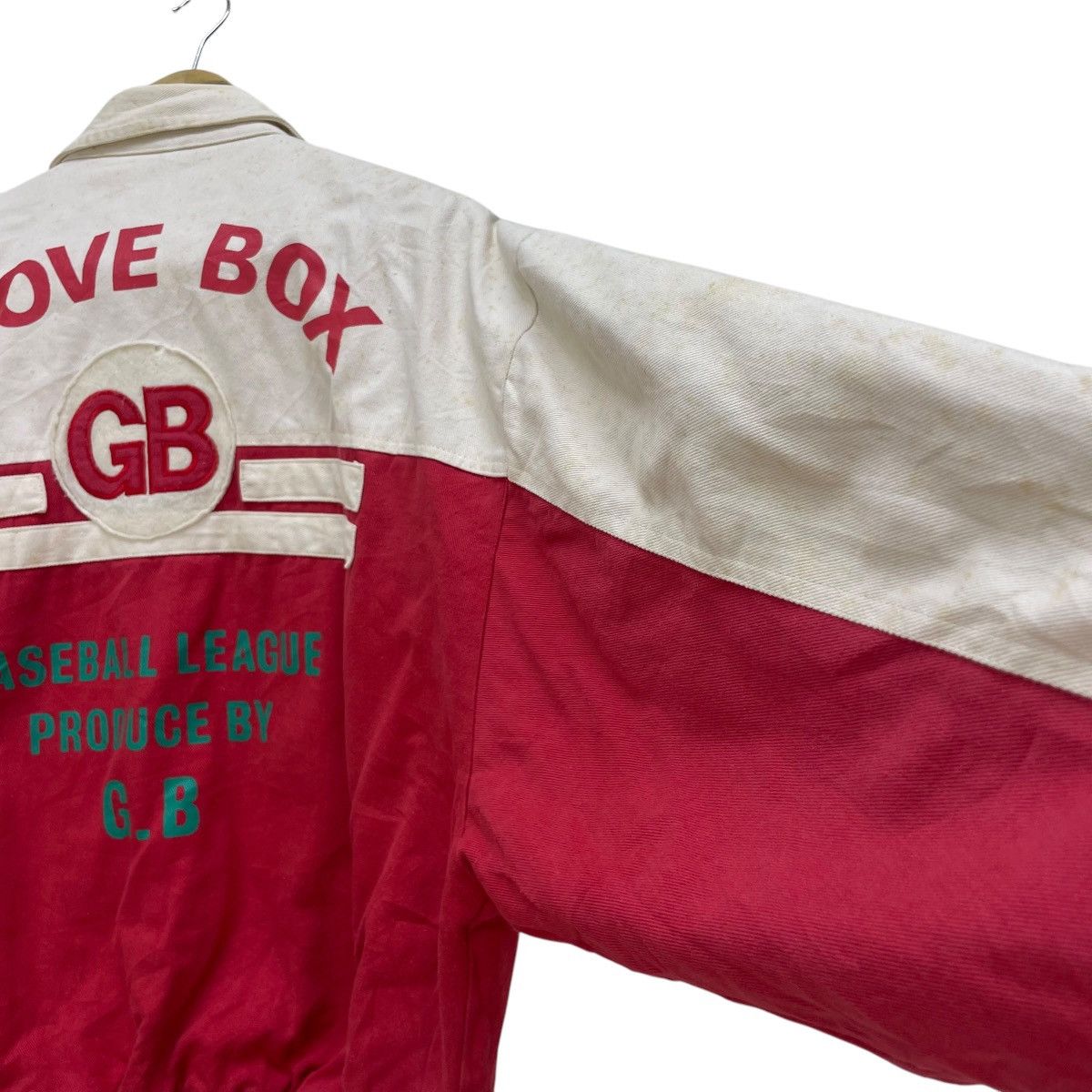 Japanese Brand × MLB 💥Vintage Grove Box Baseball Bomber Jacket Size US M / EU 48-50 / 2 - 9 Thumbnail