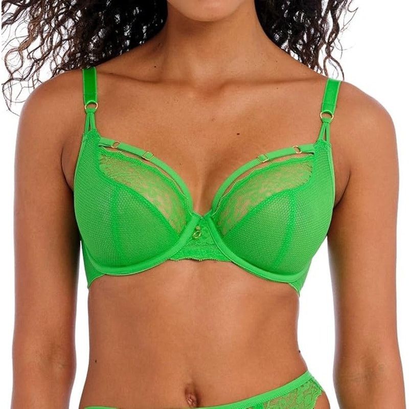 Freya Lingerie NWT New Freya Womens 38G Unlined Underwire Plunge Bra Size ONE SIZE - 1 Thumbnail
