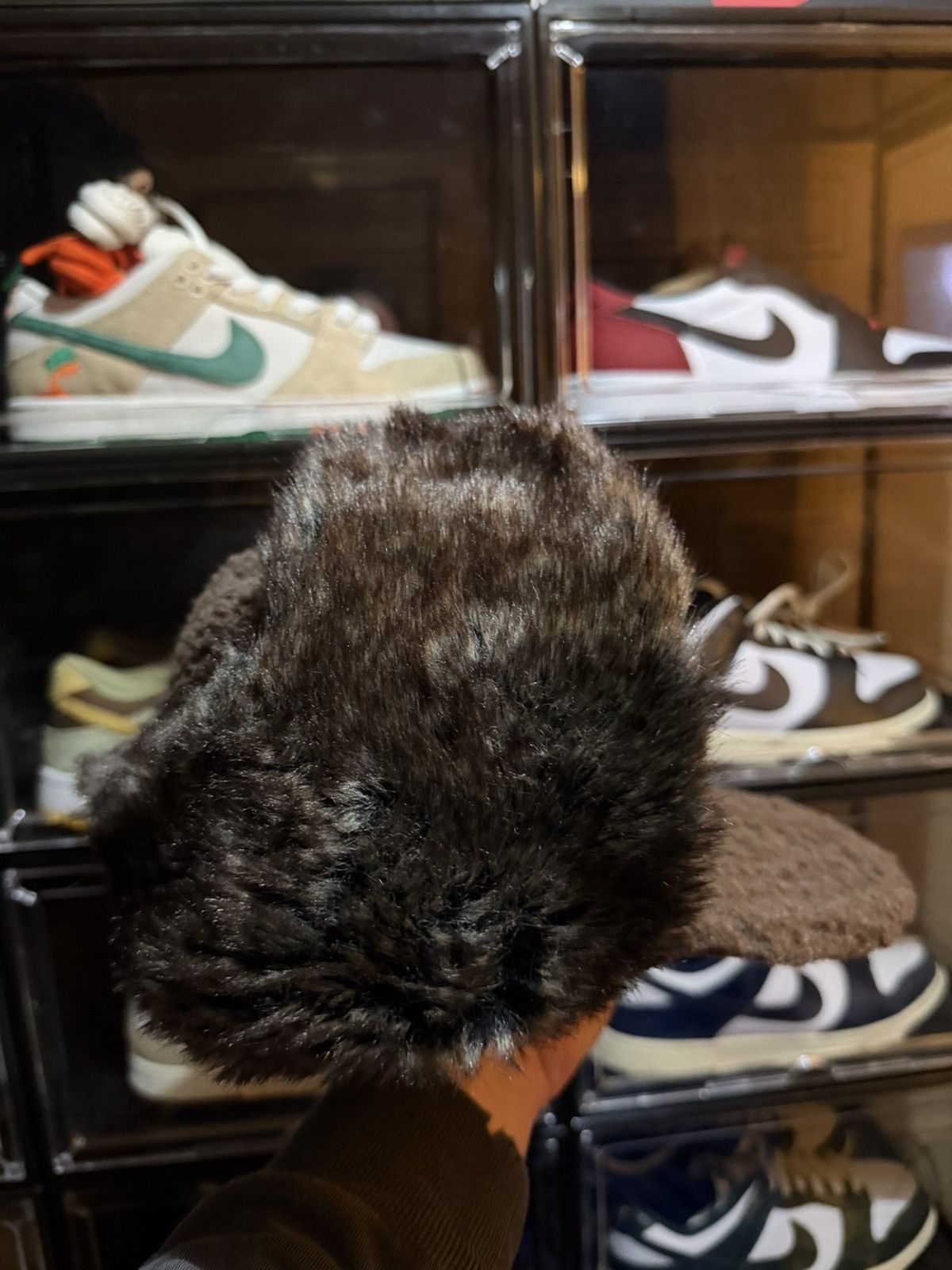 MyFitteds 7 1/4 MyFitteds Sherpa Dog Ears NY Yankees Dave East Brown Size ONE SIZE - 2 Thumbnail