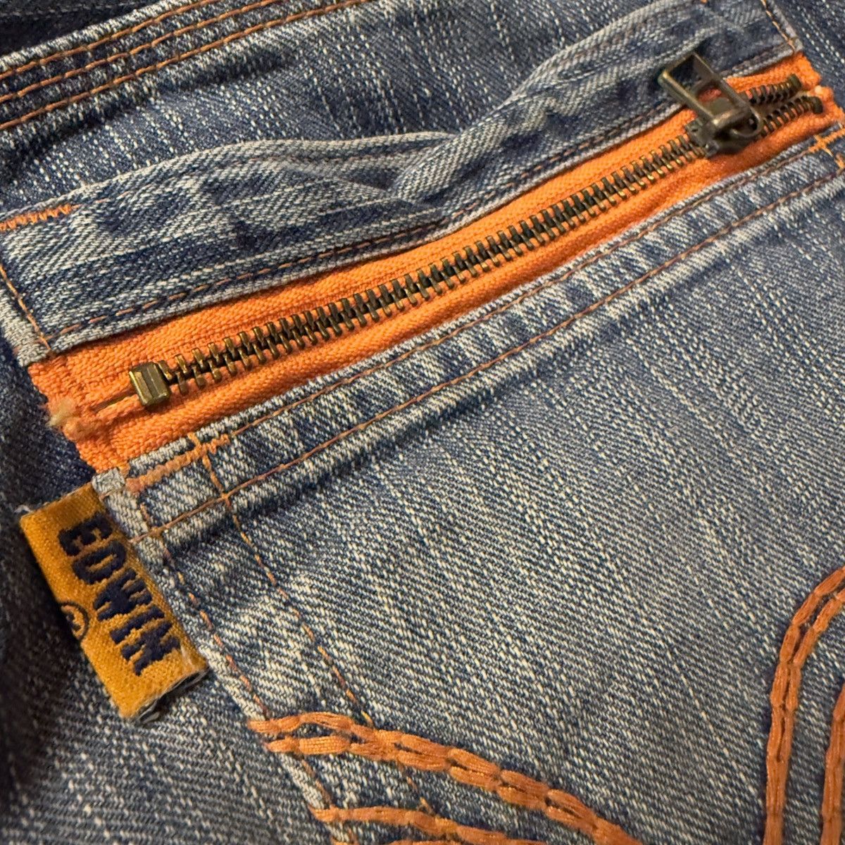 Edwin 🔥🇯🇵 Vintage Japanese Seditionaries Edwin 403XV Bootcut Denim Size US 30 / EU 46 - 13 Thumbnail