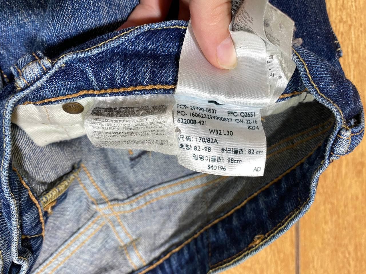 Levi's Levi's 504 Denim Jeans Size 32" / US 10 / IT 46 - 2 Thumbnail