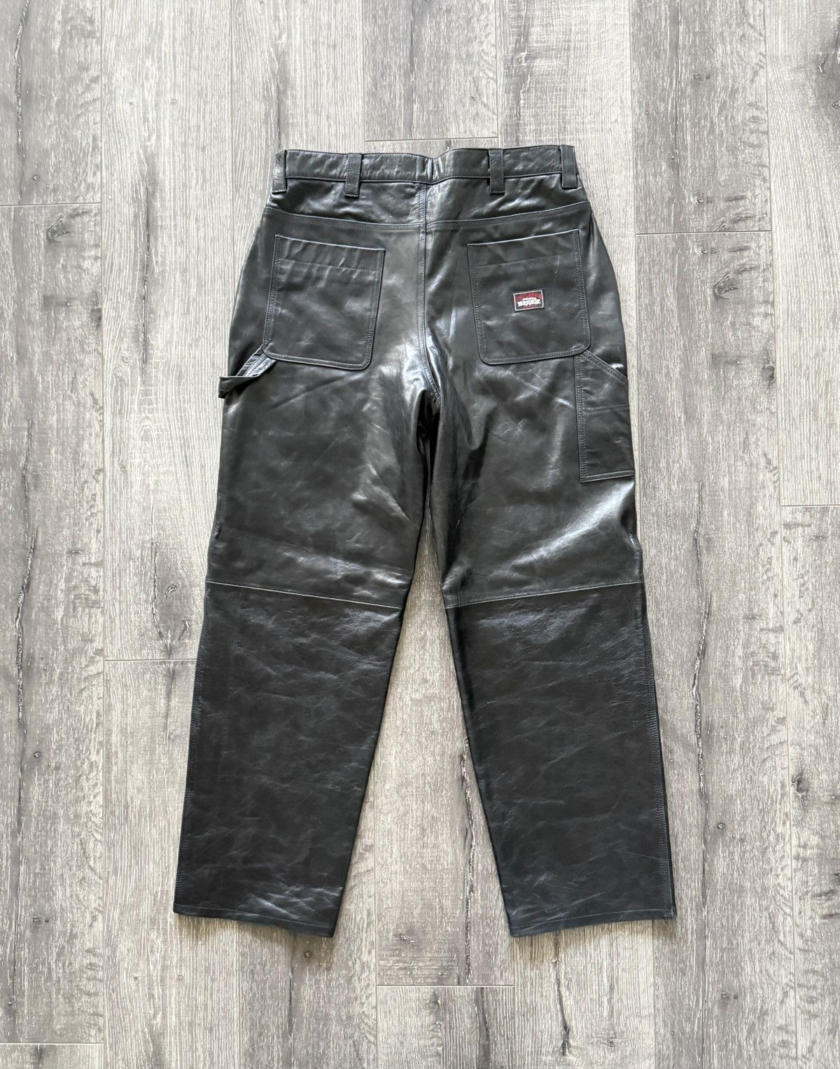 Stussy SS25 Stussy Leather Carpenter Work Pants Size US 32 / EU 48 - 2 Thumbnail