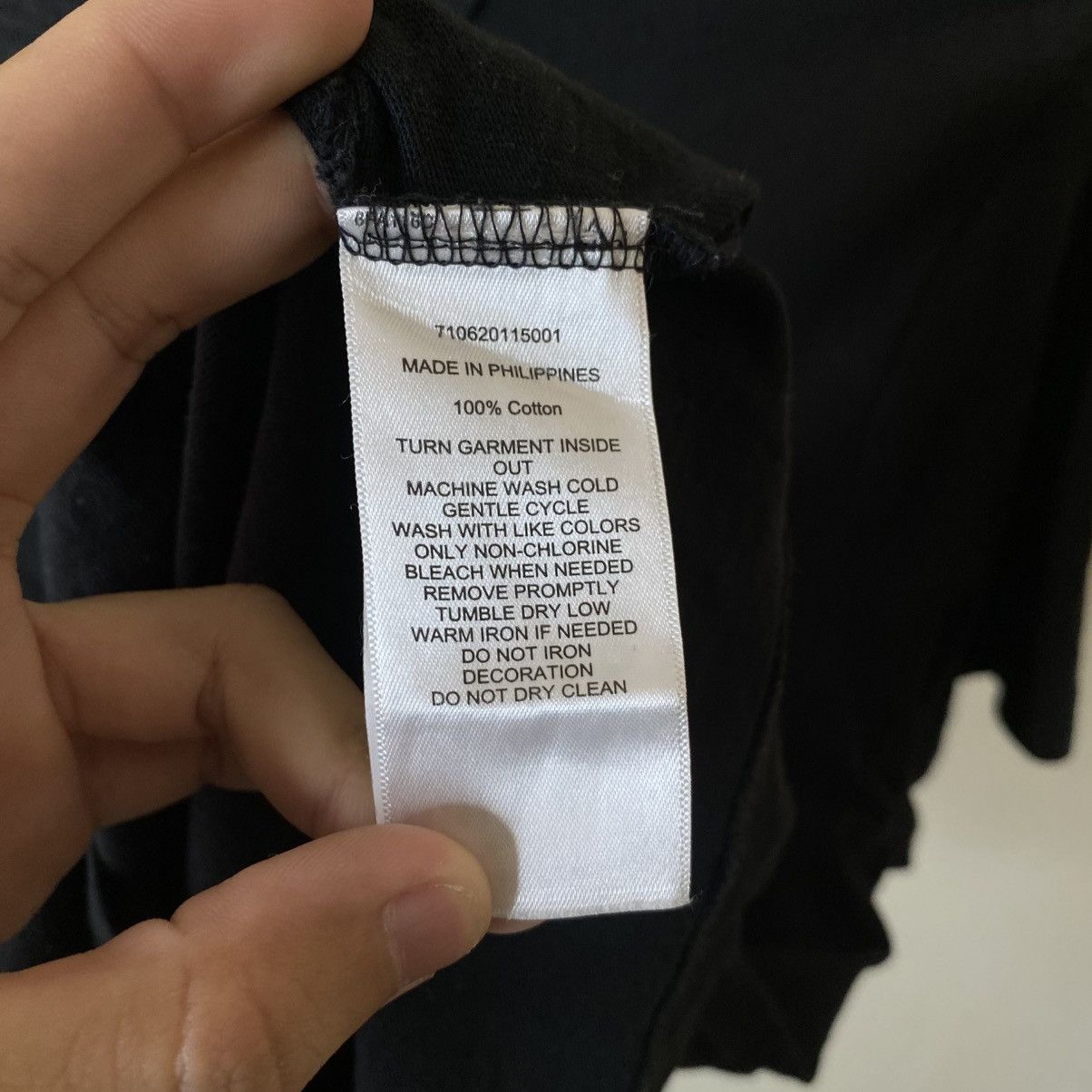 Polo Ralph Lauren Polo Ralph Lauren Embroidery Spell Out Black T Shirt Size US S / EU 44-46 / 1 - 5 Thumbnail