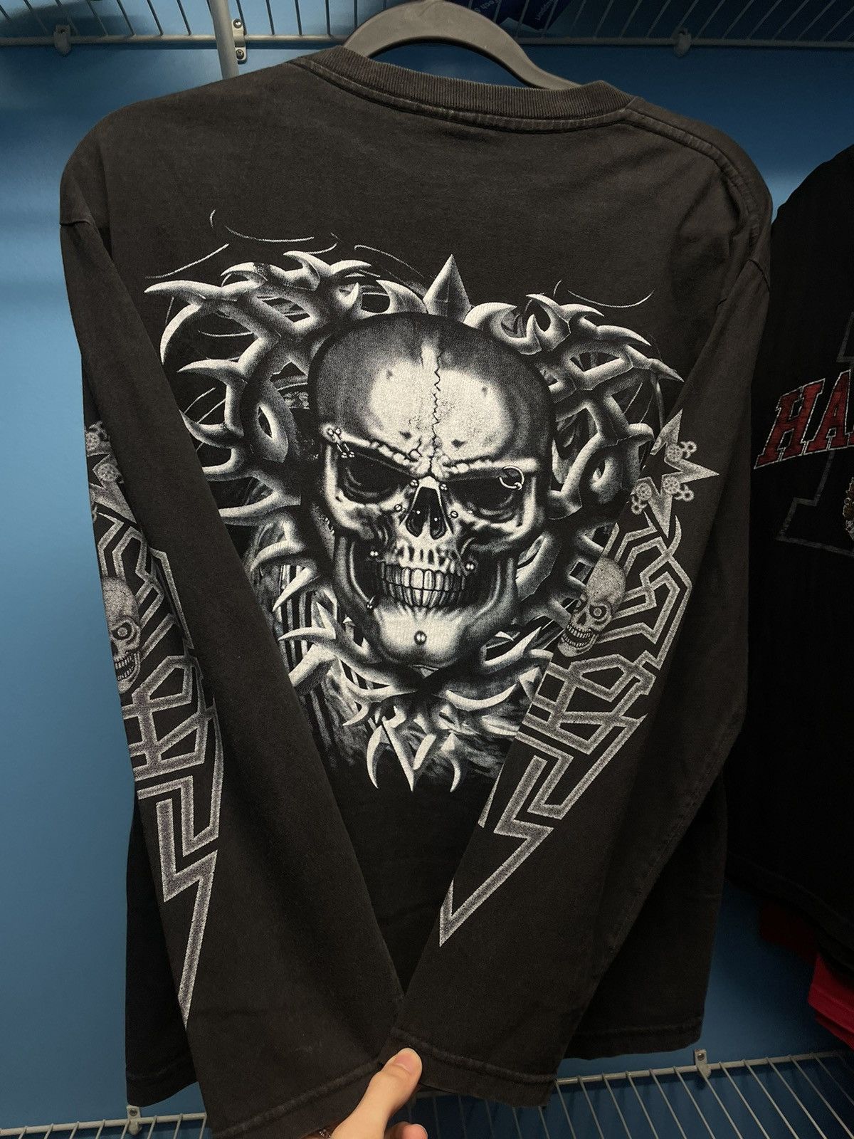 Vintage Rare Vintage Skull Tee Size US M / EU 48-50 / 2 - 1 Thumbnail