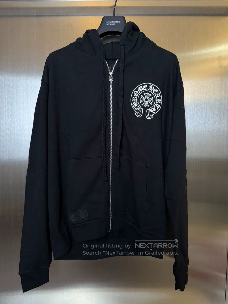 Chrome Hearts CHROME HEARTS Size S Horseshoe zipper hoodie Size US S / EU 44-46 / 1 - 2 Thumbnail