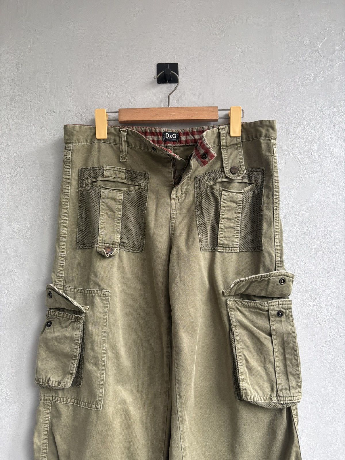 Dolce & Gabbana Dolce & Gabbana 2006 flight cargo pant Size US 32 / EU 48 - 2 Thumbnail