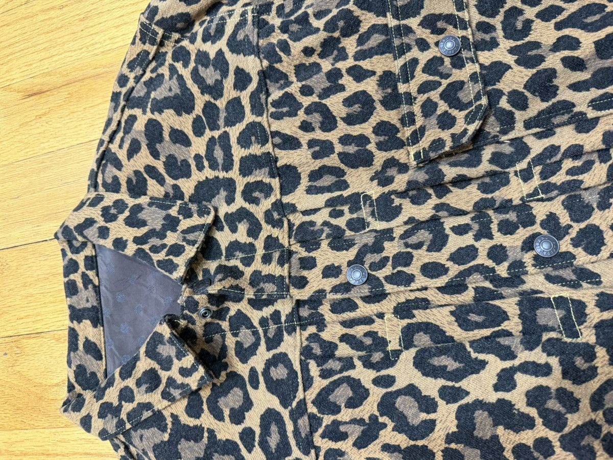 Kapital Kapital Leopard Print Brushed Cotton-blend Twill Jacket Size US L / EU 52-54 / 3 - 2 Thumbnail