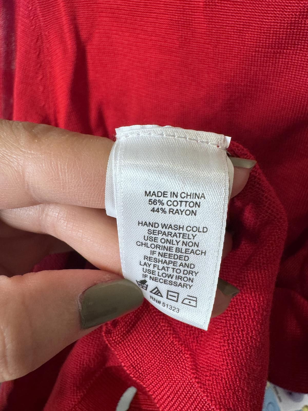 Opening Ceremony CeCe Red Sleeveless Top with Side Ruffle Detail Size L / US 10 / IT 46 - 6 Thumbnail