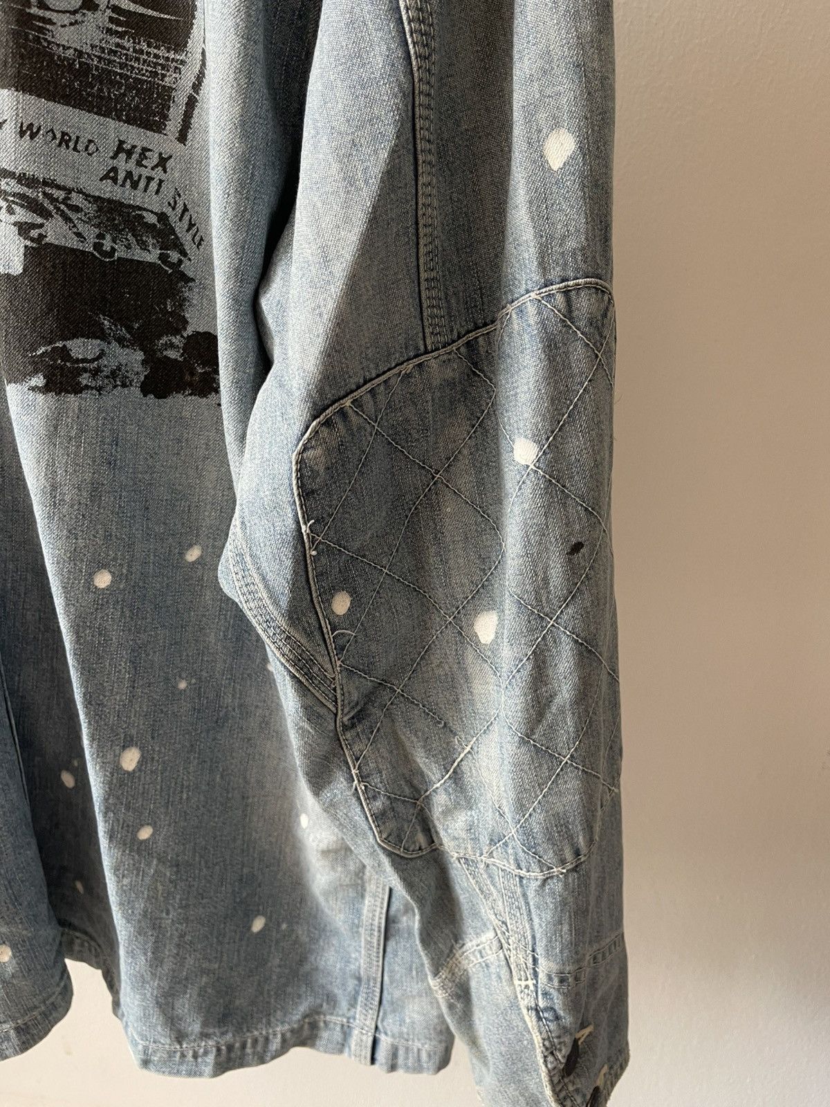 If Six Was Nine Hex antistyle Chore Distressed boro Jacket Size US L / EU 52-54 / 3 - 9 Thumbnail