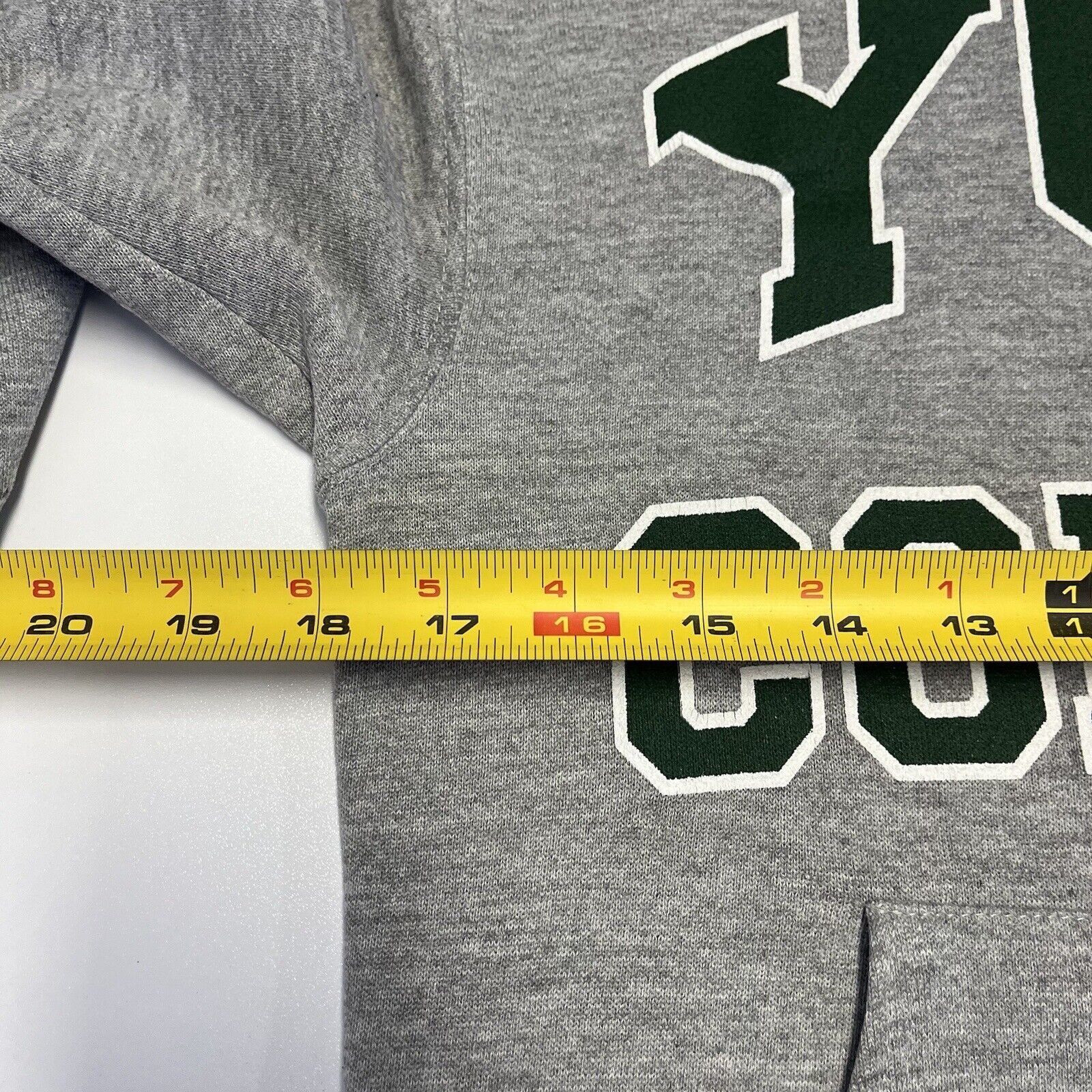 Vintage Vintage York College Hoodie Sweatshirt Mens Small Size US S / EU 44-46 / 1 - 8 Thumbnail