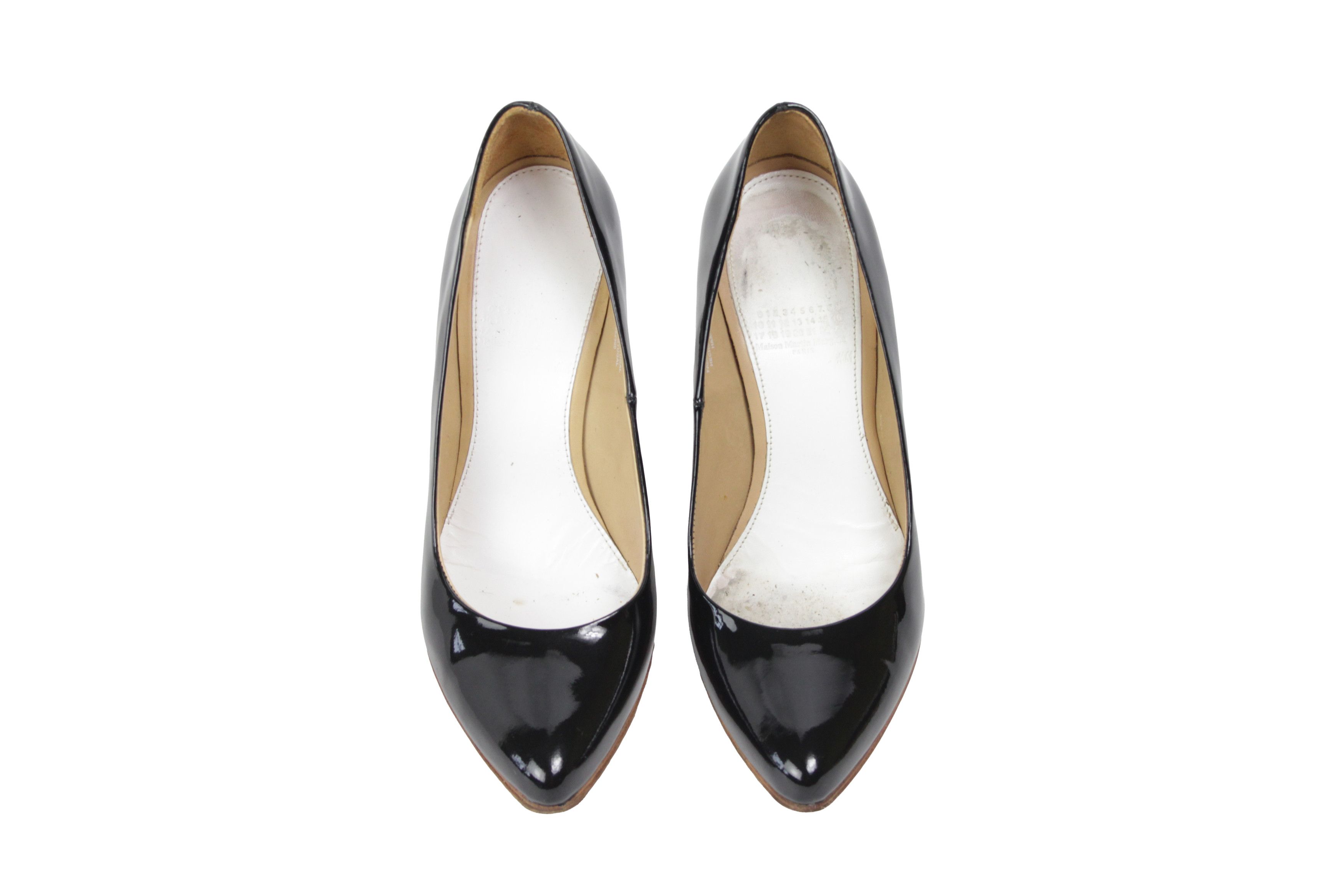 H&M × Maison Margiela Y2K Plexi Lucite Clear Wedge Heels Size US 7 / IT 37 - 7 Thumbnail
