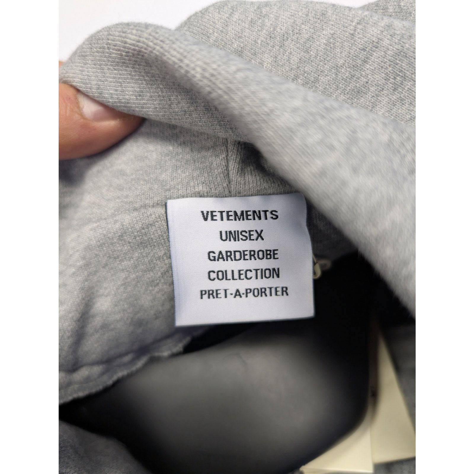 Vetements o1rshd1 Deconstructed Hooded Denim Jacket in Denim Mid Blue Size US M / EU 48-50 / 2 - 18 Thumbnail