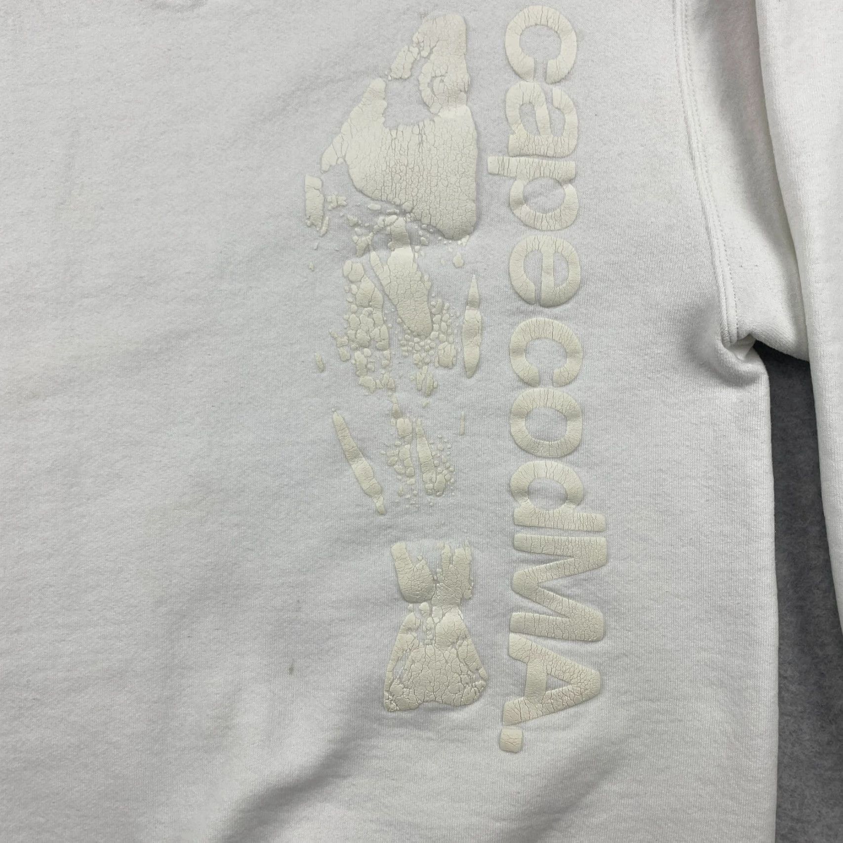 Jerzees VINTAGE Jerzees Cape Cod MA Sweatshirt Mens L White Puff Print Pullover Crewneck USA Size US L / EU 52-54 / 3 - 3 Thumbnail