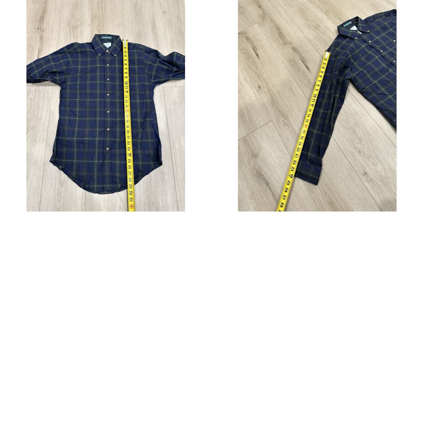 Vintage Gitman Bros For John Mazzo Mens Long Sleeve Tartan Plaid Size S Made In USA NWOT Size US S / EU 44-46 / 1 - 9 Thumbnail