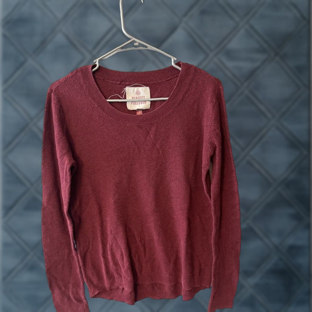 Vintage SO Perfect Sweater Womens Small Long Sleeve Pullover Lightweight Size S / US 4 / IT 40 - 1 Thumbnail