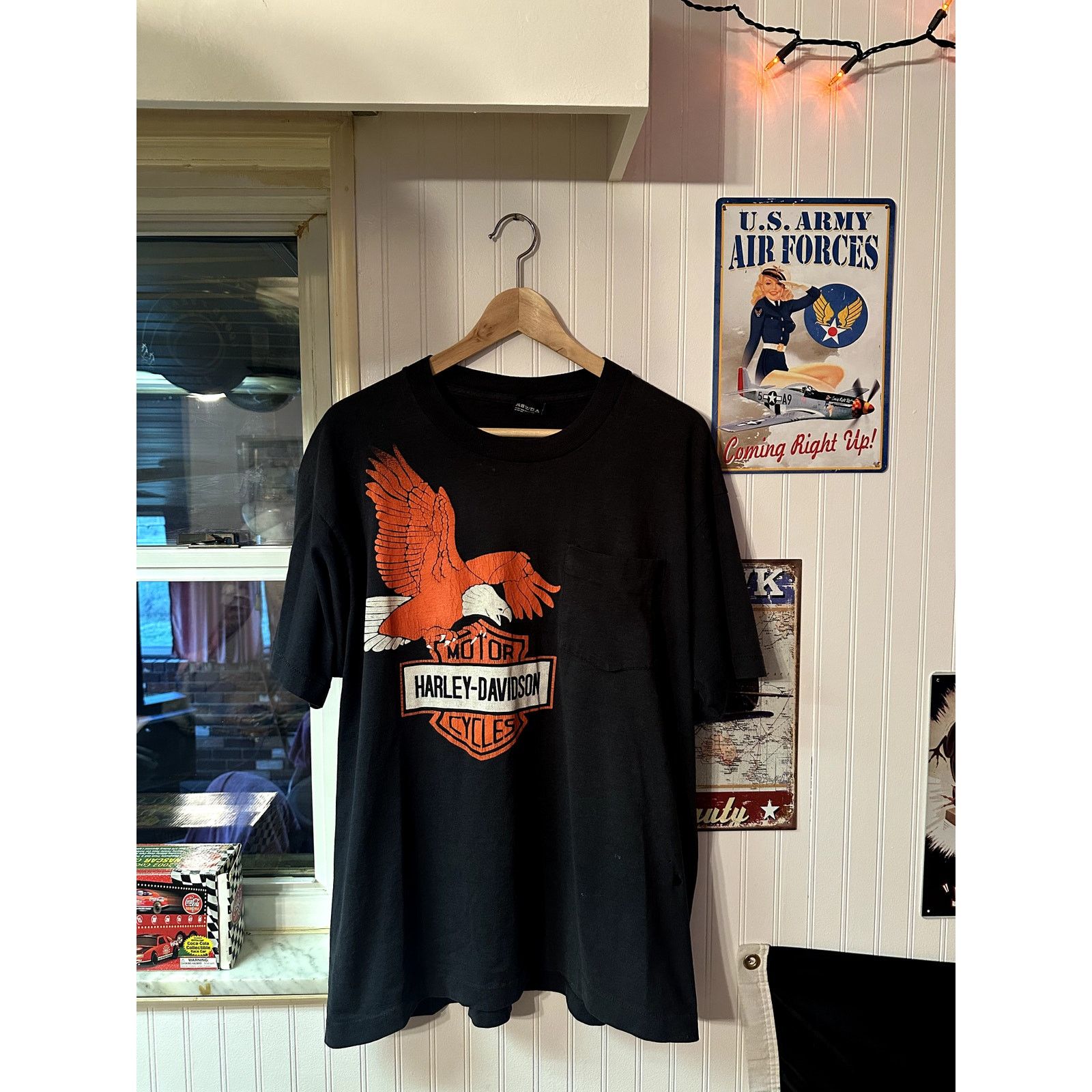 Harley Davidson Vintage Harley Davidson Motorcycle Taunton MA T-Shirt SZ XL Size US XL / EU 56 / 4 - 1 Thumbnail
