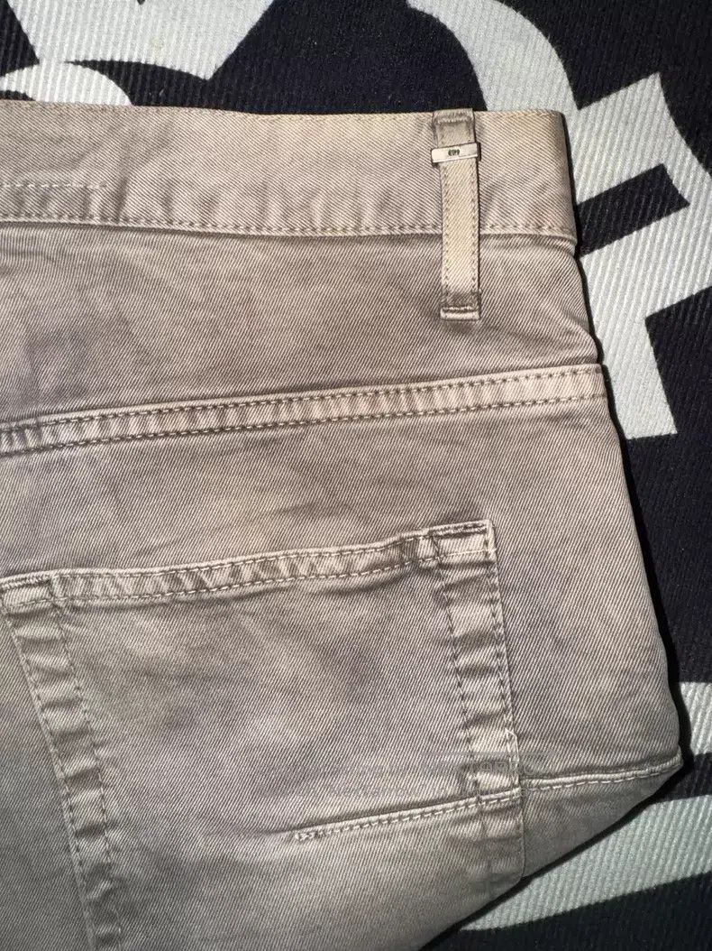 Dior Dior Smoke Gray Washed Denim Jeans Size US 30 / EU 46 - 8 Thumbnail