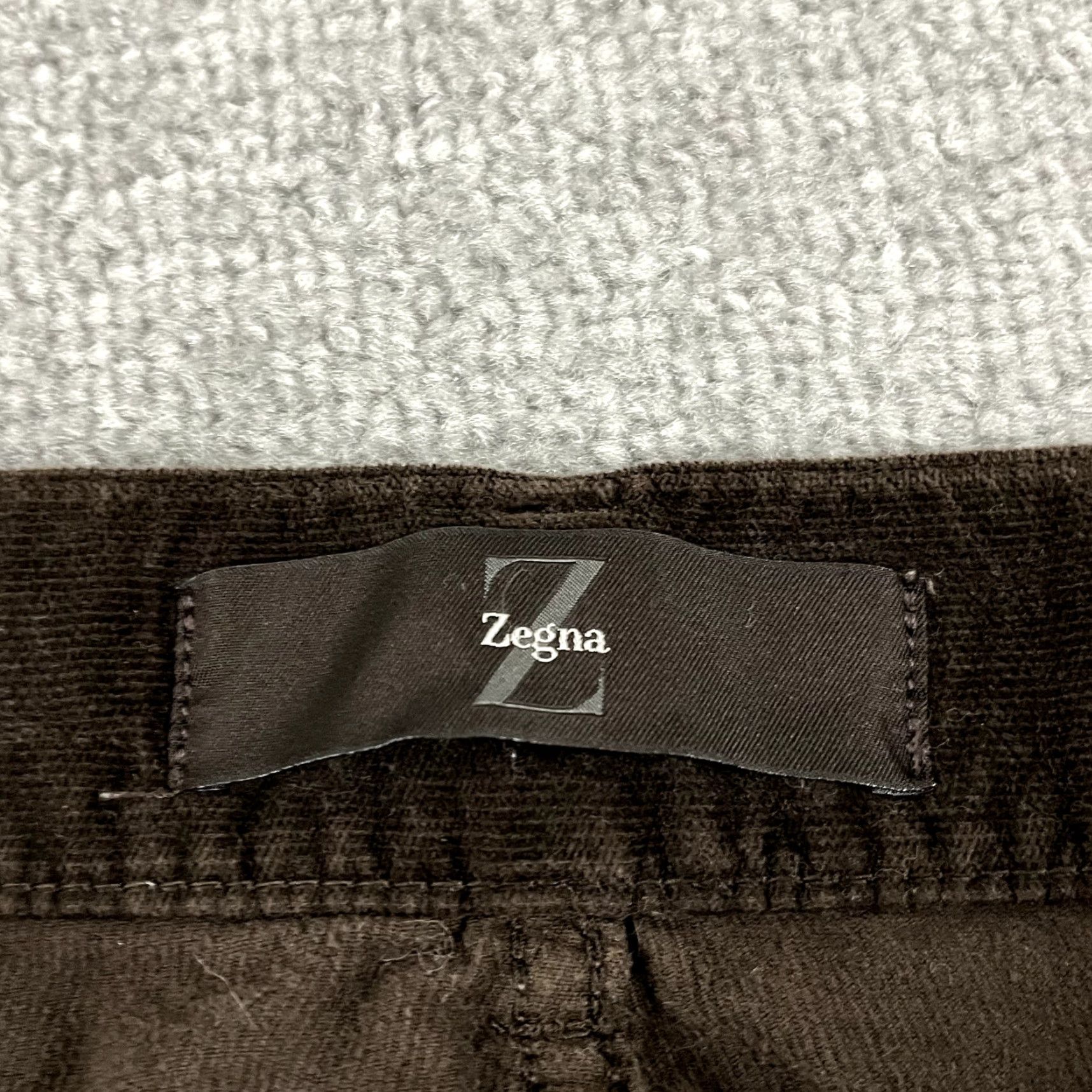 Ermenegildo Zegna ERMENEGILDO ZEGNA Brown Chino Pants Mens 40x35 Straight Flat Front Dress Trousers Size US 40 / EU 56 - 2 Thumbnail