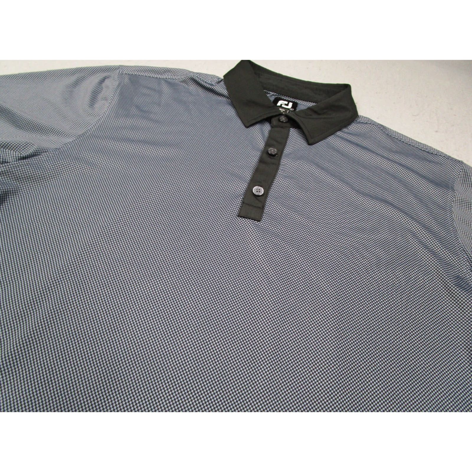 Footjoy FootJoy Shirt Mens Large Blue Check Golf Performance Polo 2020 Legends Cup Size US L / EU 52-54 / 3 - 2 Thumbnail