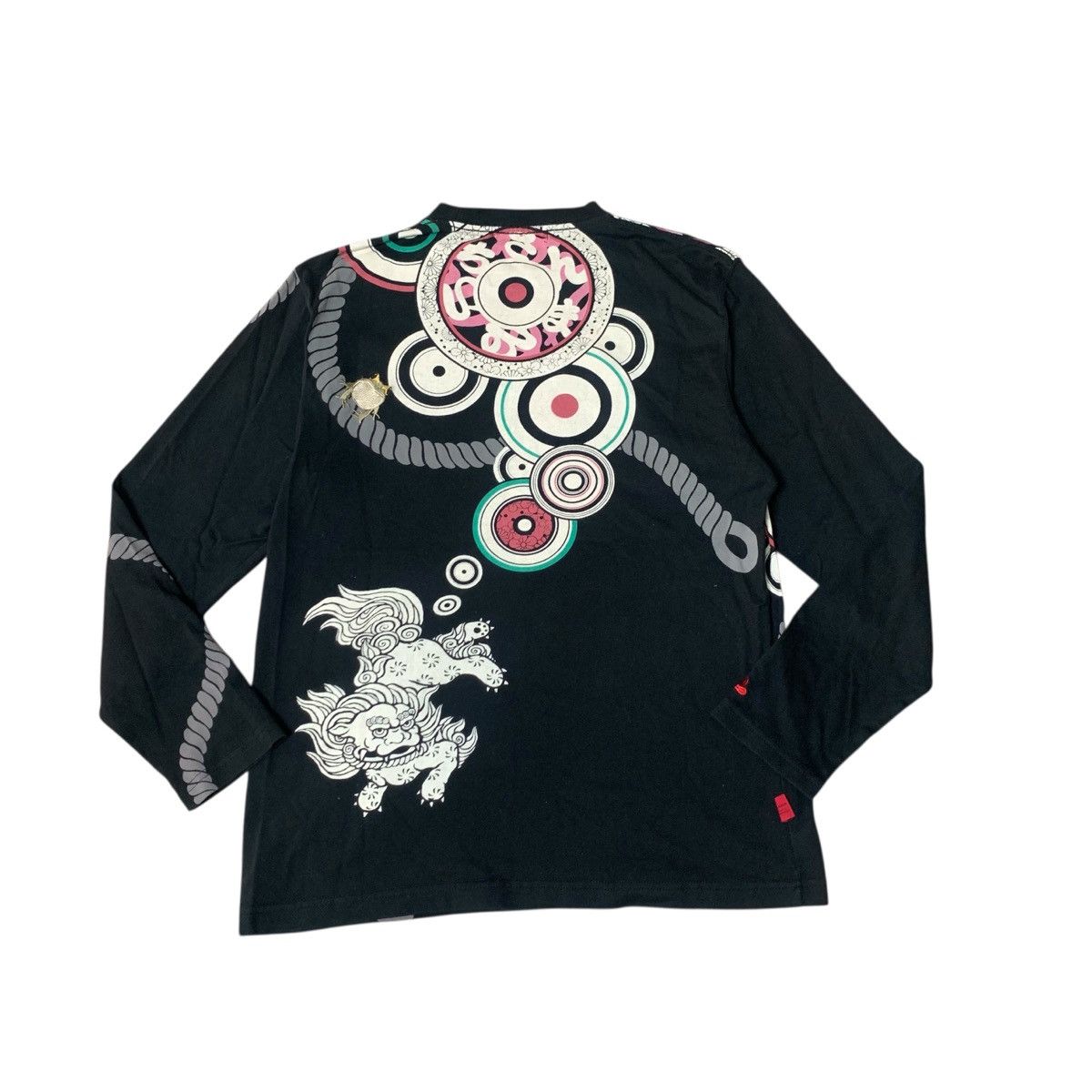 If Six Was Nine 2000s Japanese Graphic Long Sleeve Embroidery Vkeii Size US L / EU 52-54 / 3 - 4 Thumbnail
