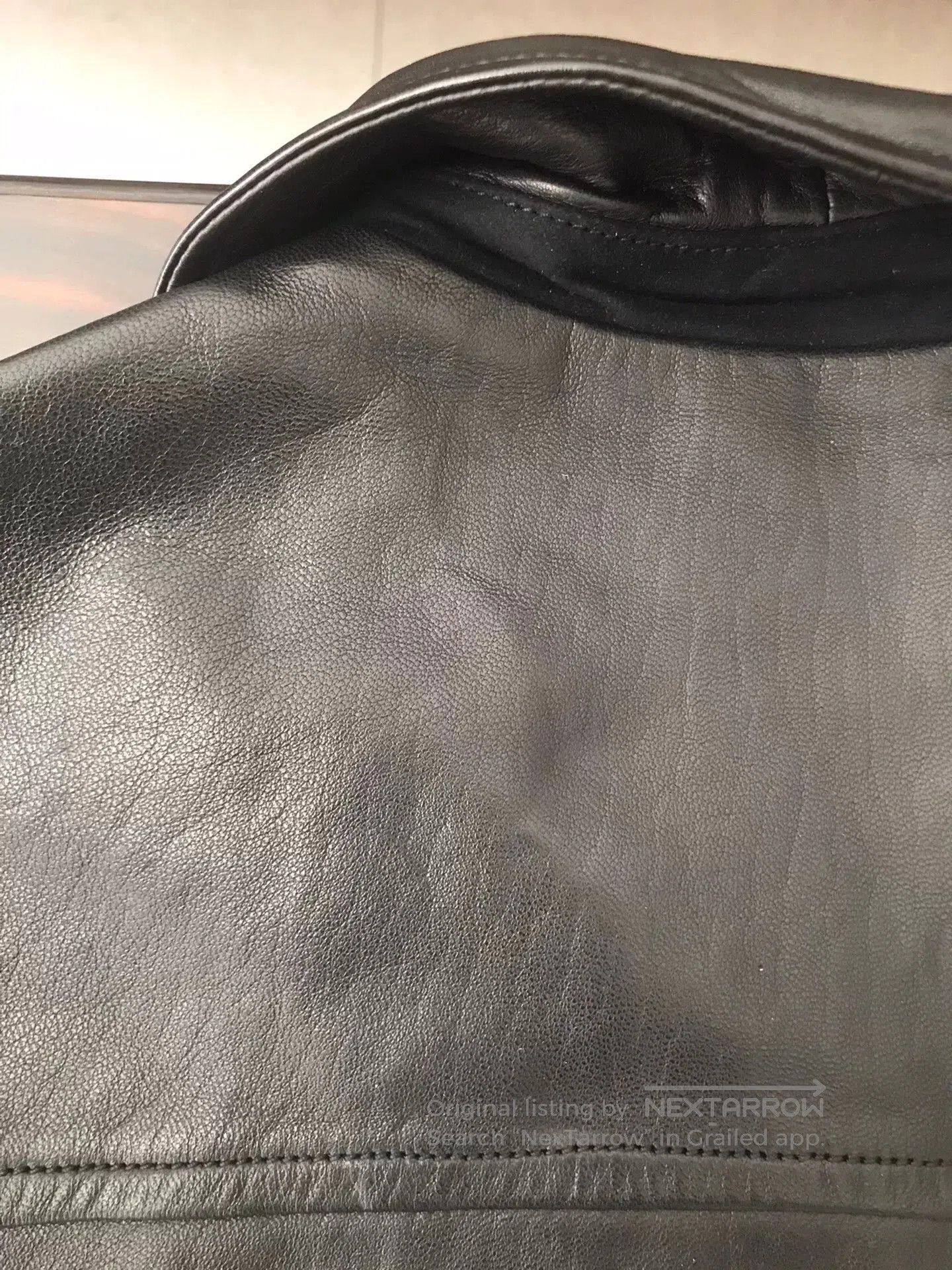 Isaia Napolii isaia black leather jacket size 48. Size US M / EU 48-50 / 2 - 5 Thumbnail