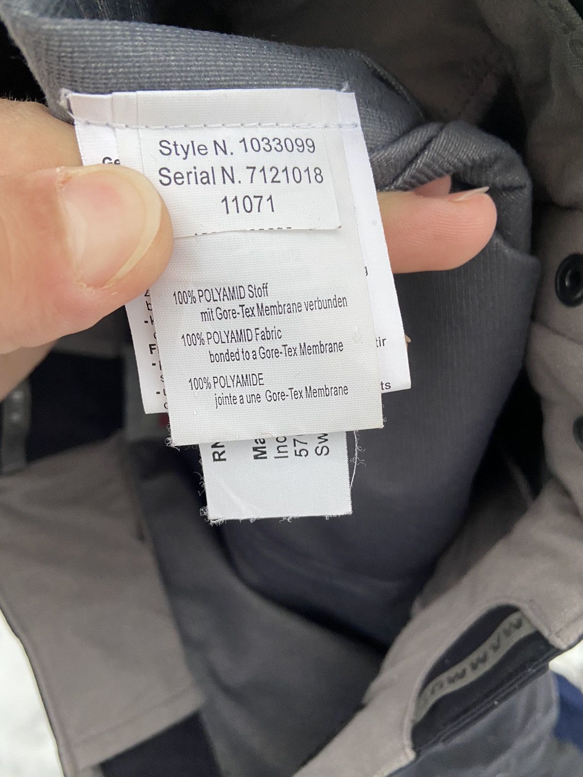 Goretex × Mammut × Vintage Vintage Mammut Nirvana GoreTex Outdoor Pants Size US 38 / EU 54 - 5 Thumbnail