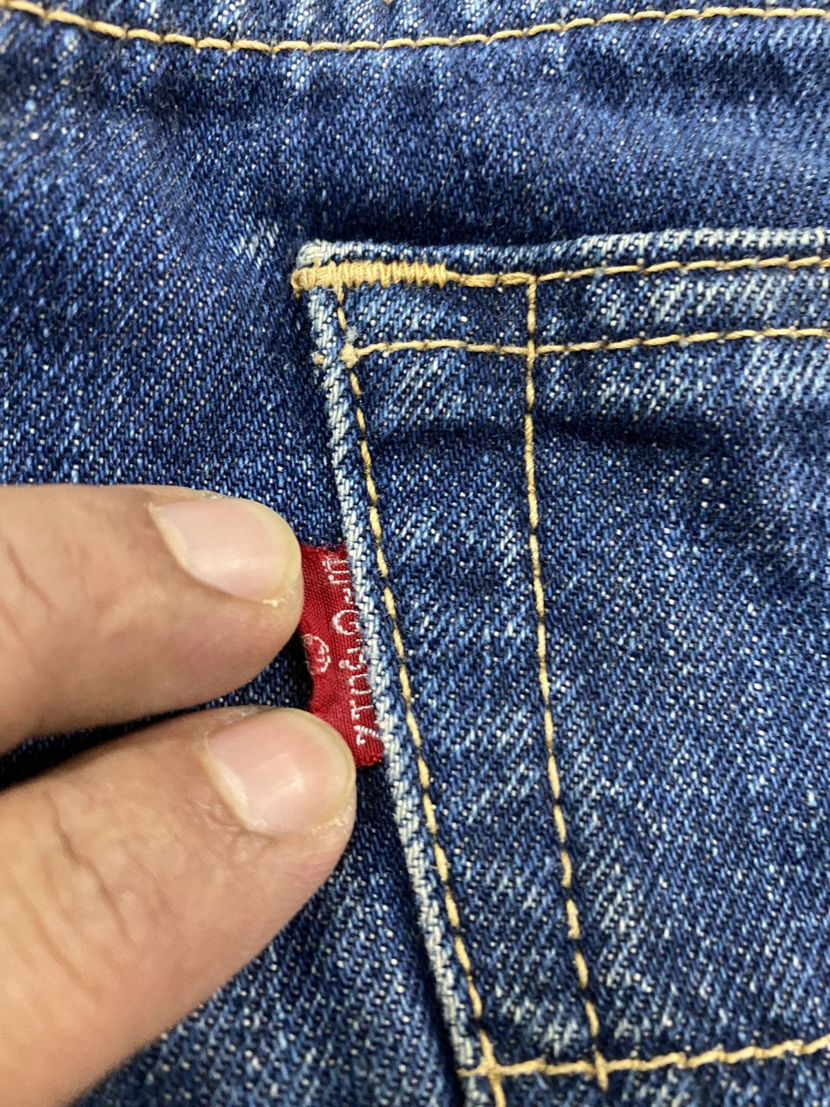 Big John × Vintage Flare Jeans Vintage Big John Made in Usa @237 Size US 30 / EU 46 - 15 Thumbnail