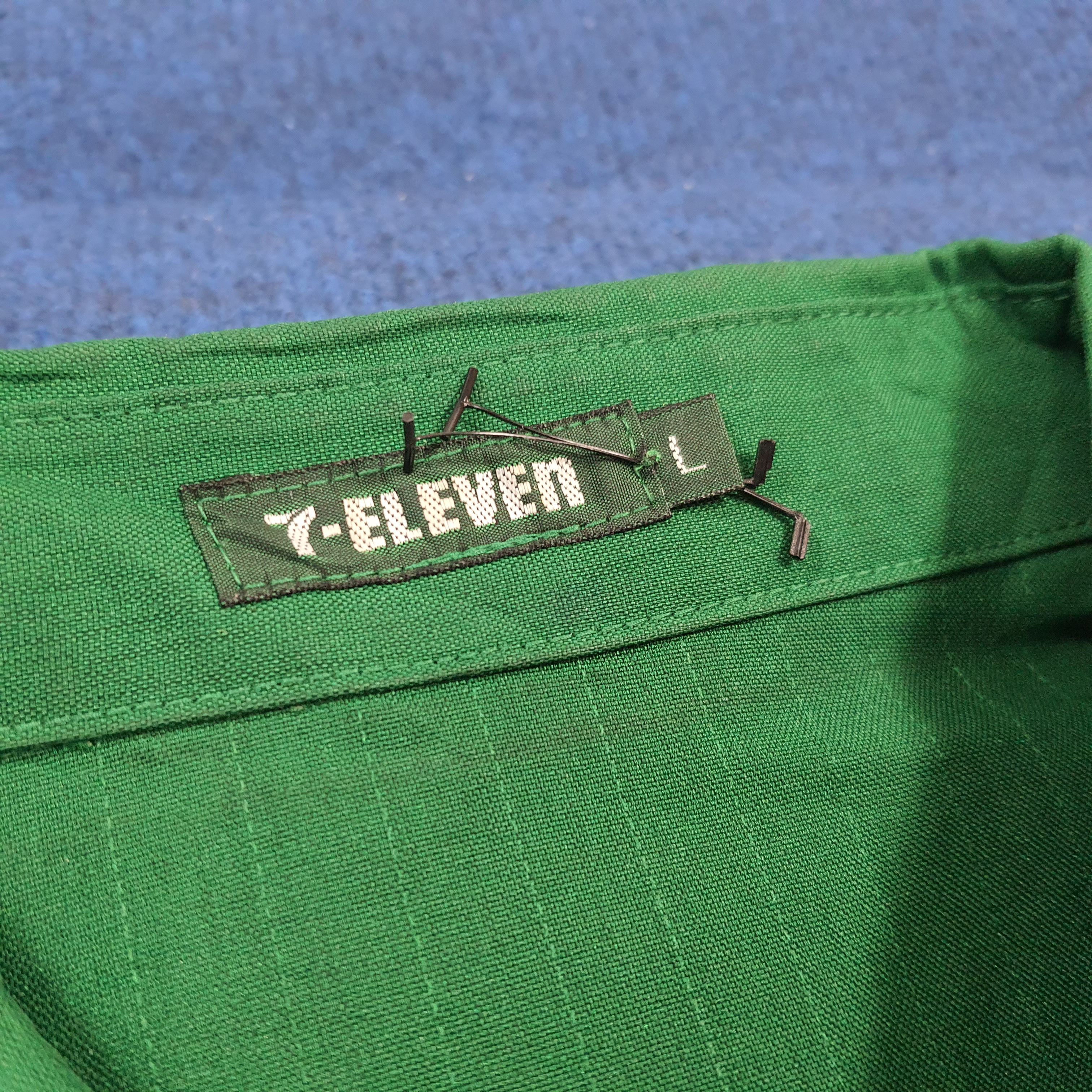 Japanese Brand Vintage 7 Eleven Japan Staff Uniform Work Jacket C299N45 Size US L / EU 52-54 / 3 - 5 Thumbnail