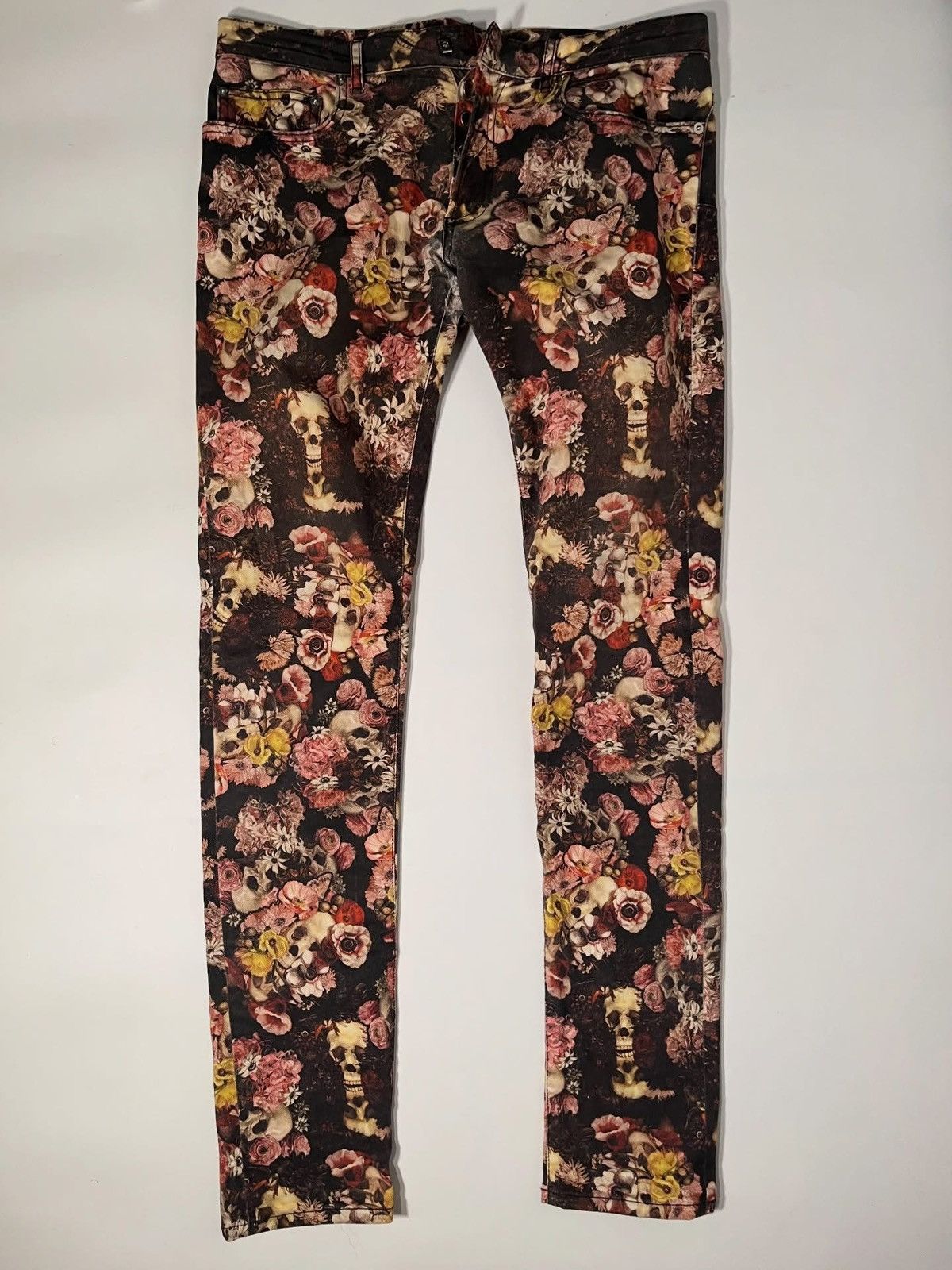 Dior DIOR HOMME TORU KAMEI SS2017 ‘VANITAS’ JEANS Size US 32 / EU 48 - 2 Thumbnail