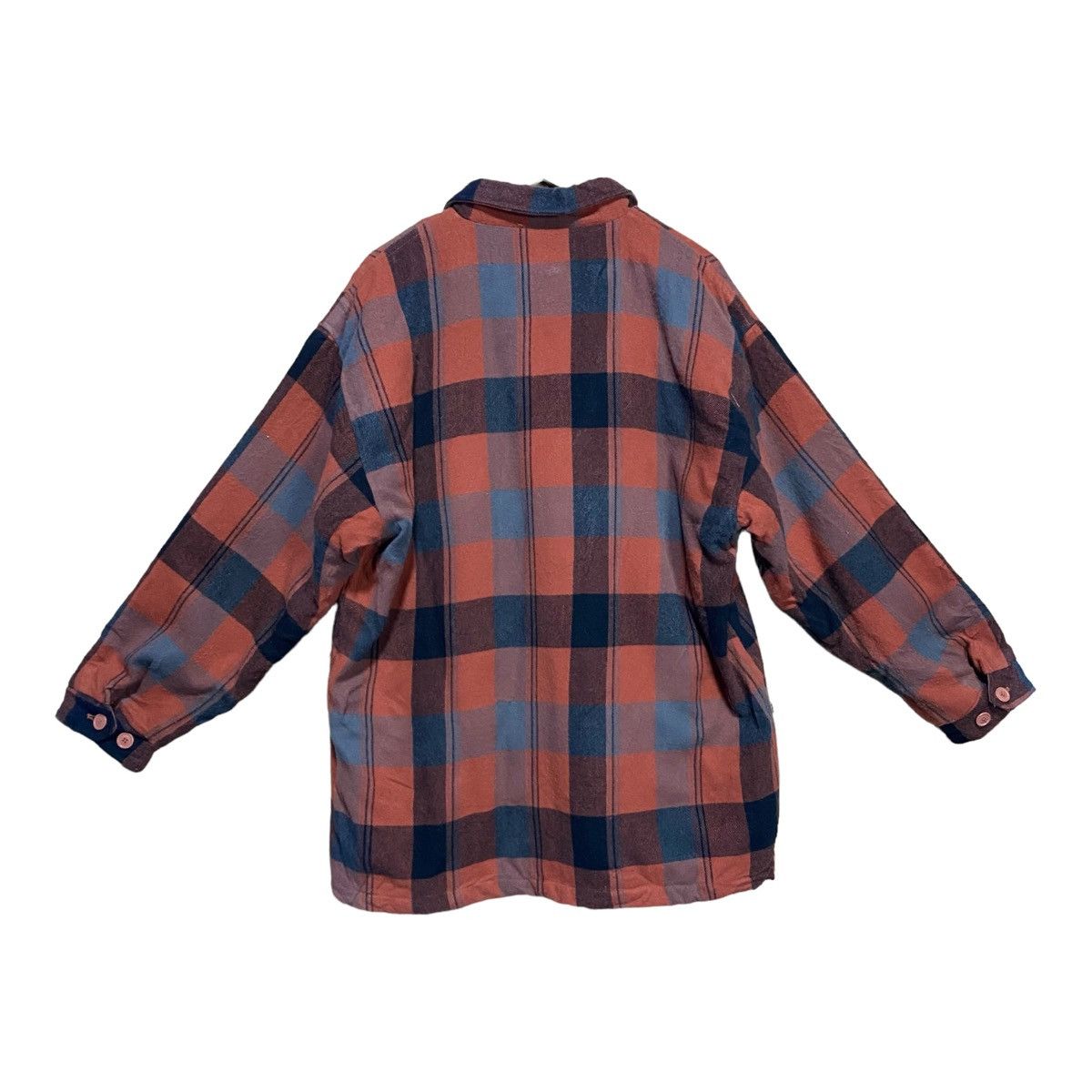 Japanese Brand × Vintage Vintage Active Scene Street Surf Flannel Jacket Size US M / EU 48-50 / 2 - 2 Thumbnail