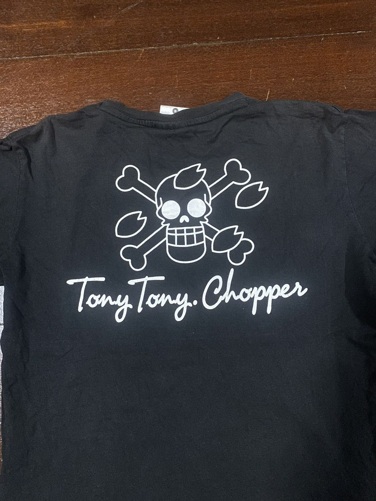 Anime Rare Vintage ONE PIECE Tony Tony Chopper Spell Out Big Logo Size US M / EU 48-50 / 2 - 8 Thumbnail