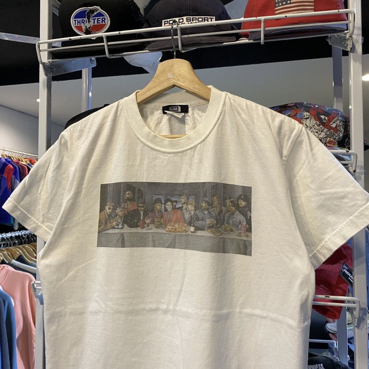 Rap Tees Vintage The Bar Hip Hop Last Supper Rap Tee Parody Size US S / EU 44-46 / 1 - 3 Thumbnail