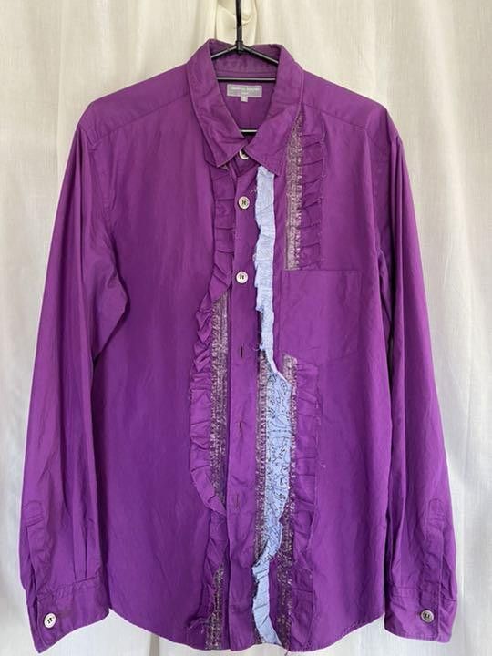 Comme des Garcons × Comme des Garcons Homme Plus AD2003 Frilled Shirt Size US M / EU 48-50 / 2 - 1 Thumbnail