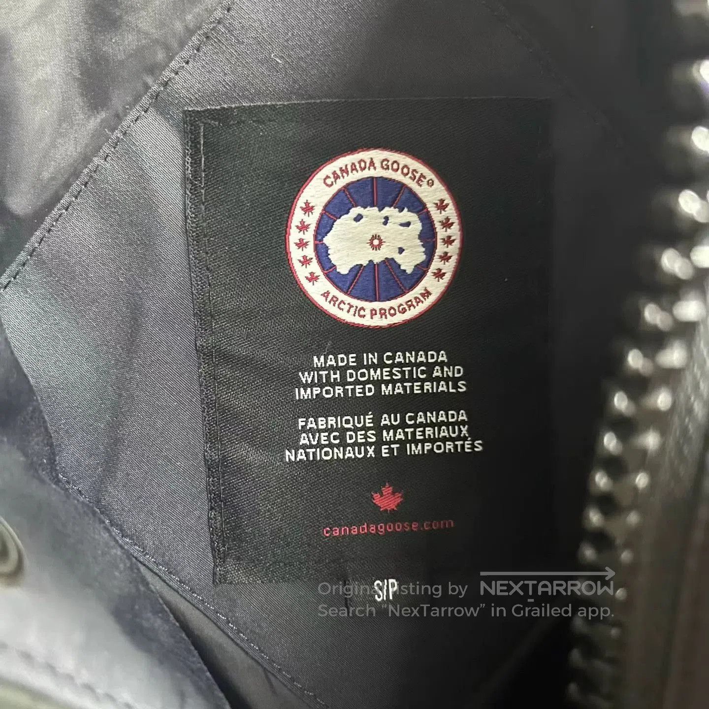 Canada Goose canada goose navy blue hooded down jacket. Size US S / EU 44-46 / 1 - 3 Thumbnail