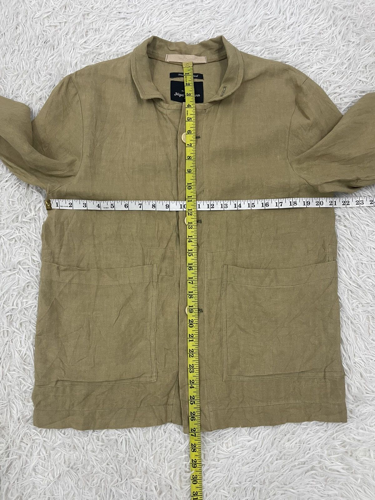 Nigel Cabourn Nigel Cabourn Buttons Shirt/Jacket Made in England Size US M / EU 48-50 / 2 - 6 Thumbnail