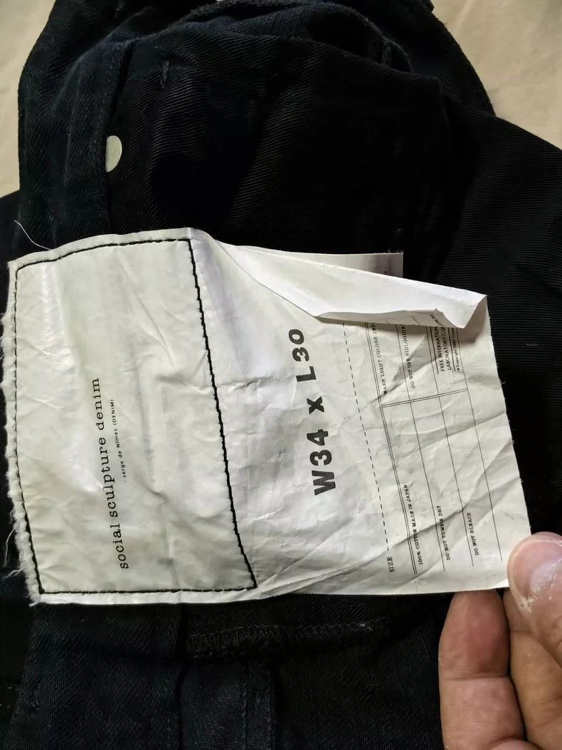Visvim Visvim size W34L30 Social Sculpture 01.2 Blk CMYK D17 Dmgd Size US 34 / EU 50 - 8 Thumbnail