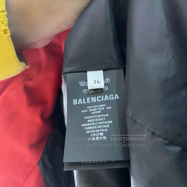 Balenciaga Balenciaga Red Insulated Jacket Size XS / US 0-2 / IT 36-38 - 5 Thumbnail