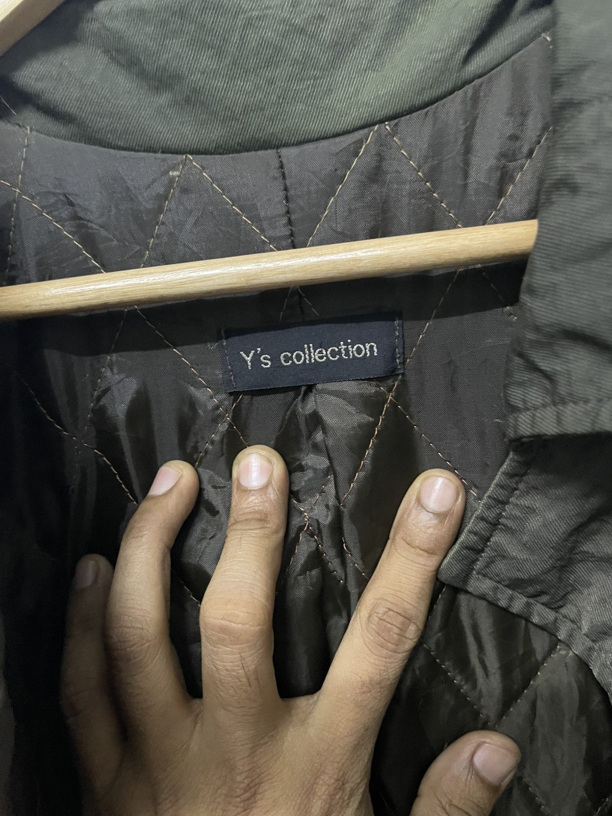 Yohji Yamamoto 1990s Y’S COLLECTION YOHJI YAMAMOTO BUTTON UP JACKET Size US L / EU 52-54 / 3 - 20 Thumbnail