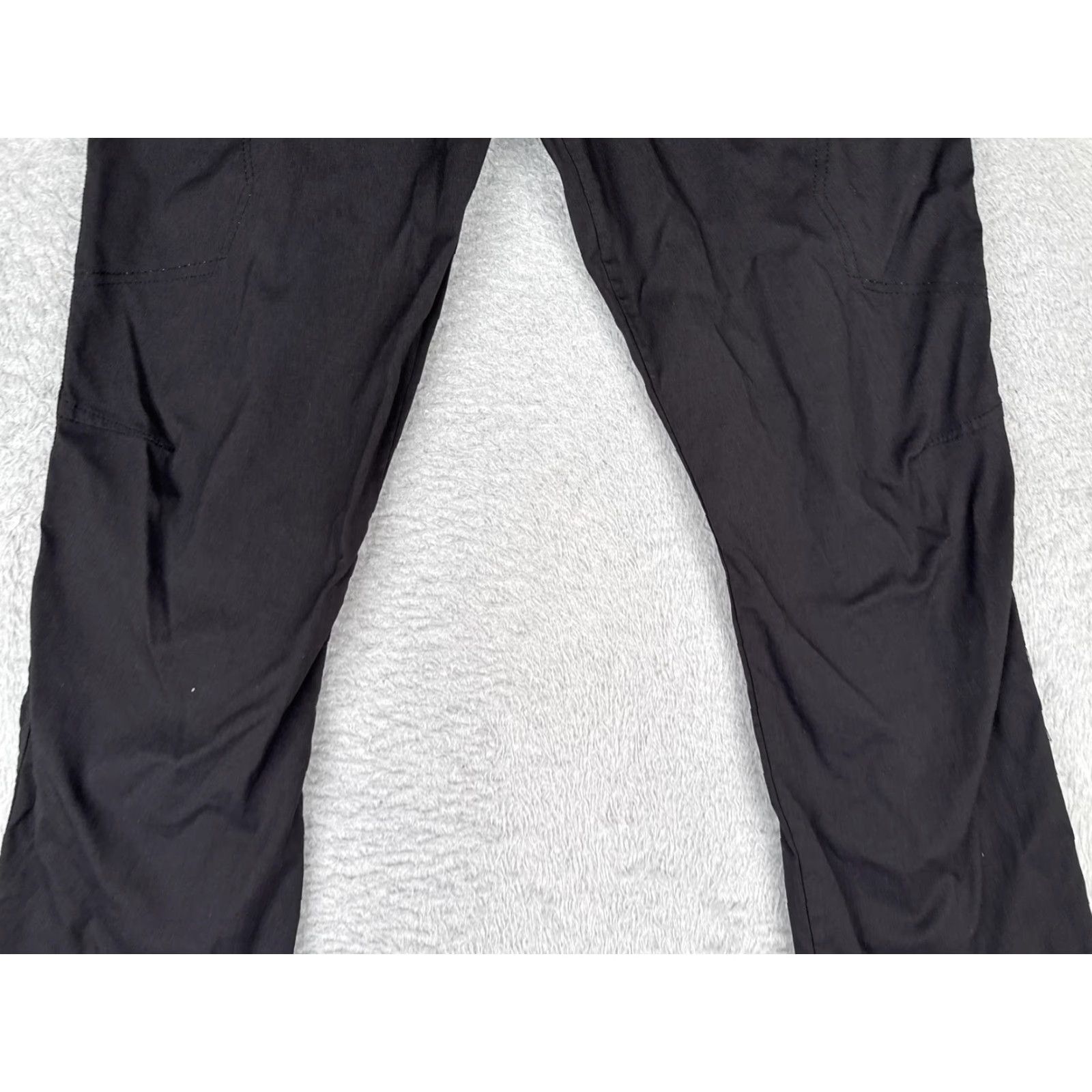 Wrangler Wrangler Mens Pants 32x33 Black Outdoor Hiking Zip Pocket Straight Leg Stretch Size US 32 / EU 48 - 3 Thumbnail