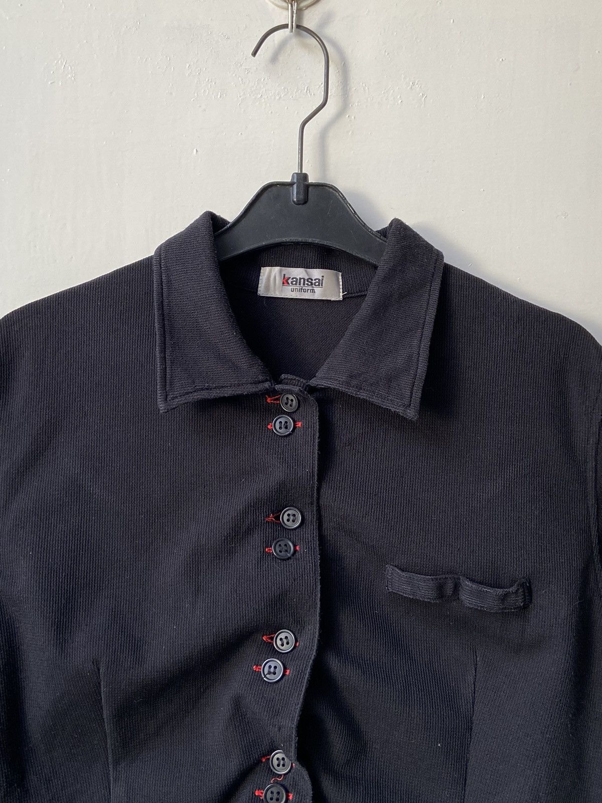 Kansai Yamamoto KANSAI UNIFORM Black T-Shirt Size XS / US 0-2 / IT 36-38 - 16 Thumbnail