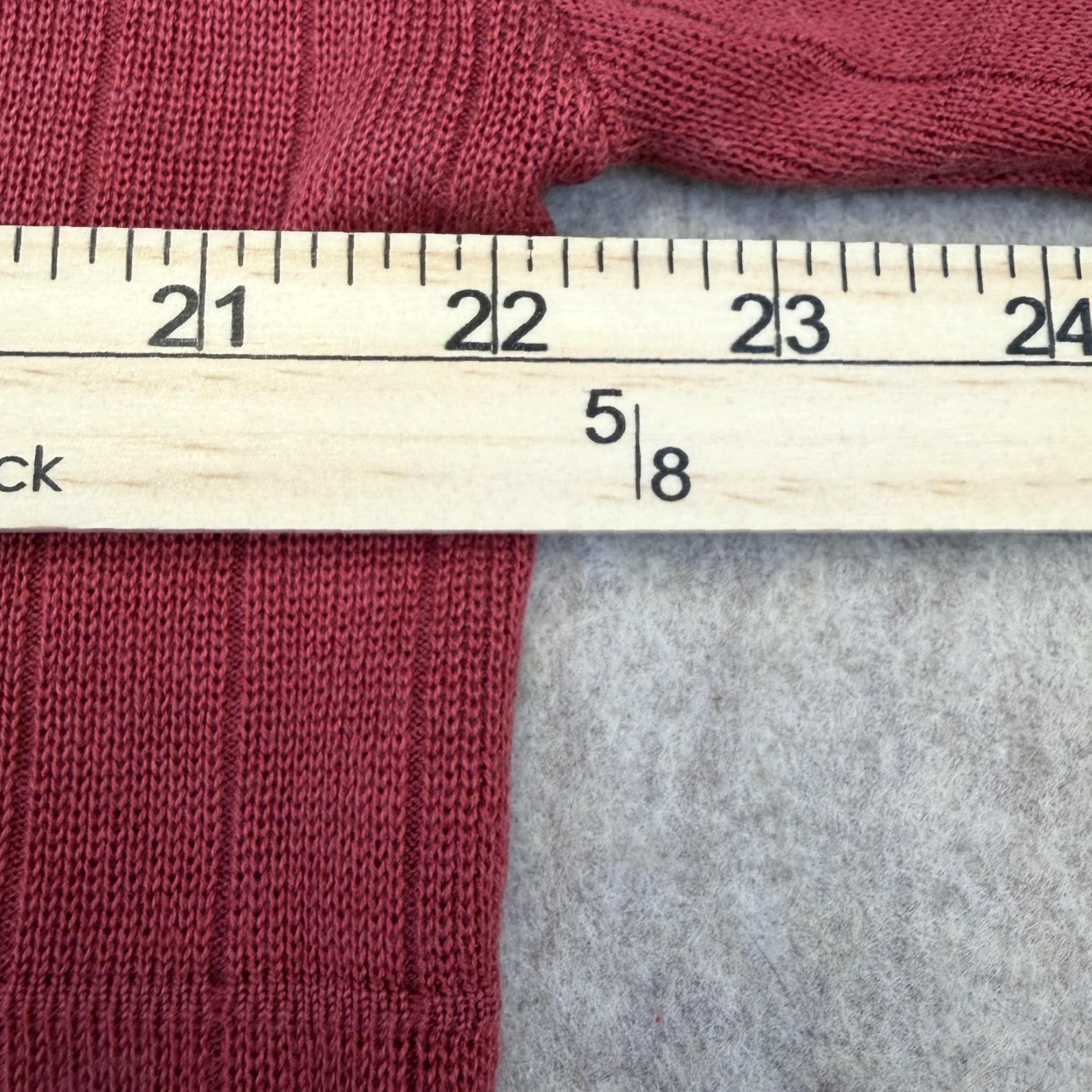 Vintage VINTAGE Anthology Sweater Mens Large Red Silk Cotton Collared Short Sleeve Knit Pullover Size US L / EU 52-54 / 3 - 7 Thumbnail