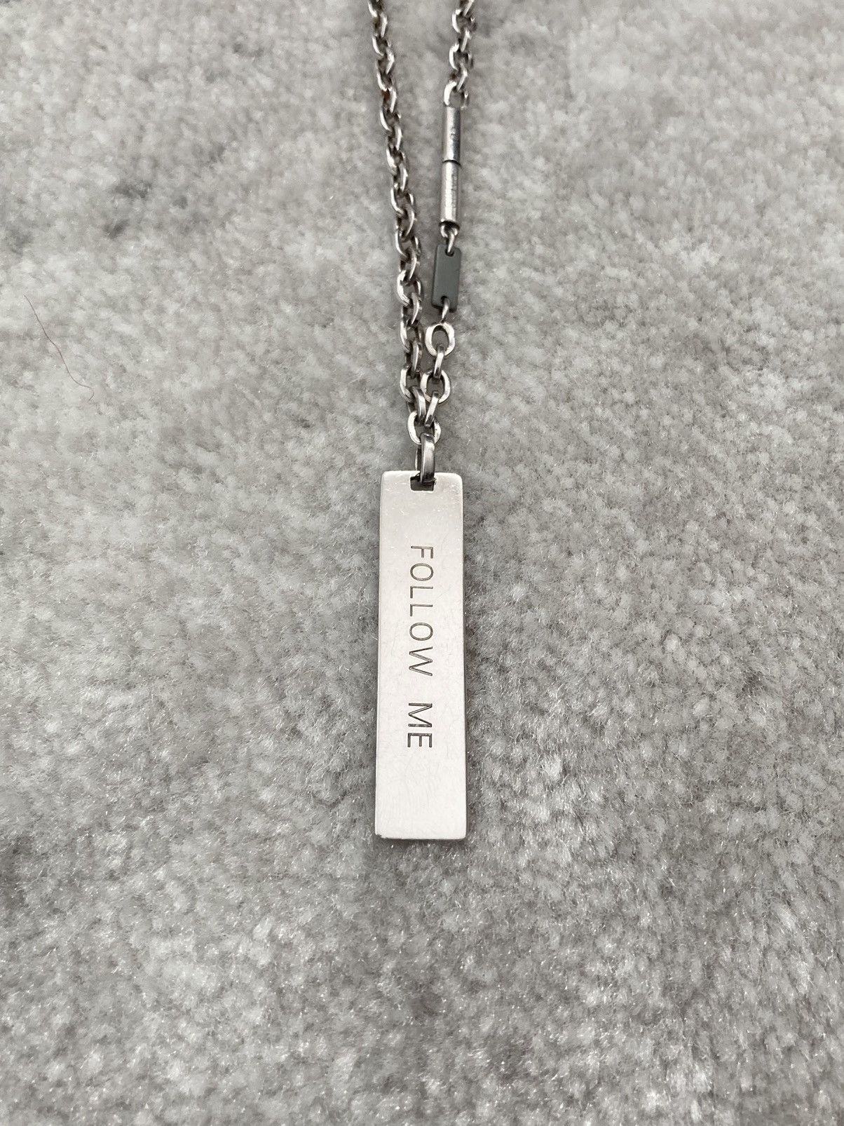 Dior × Hedi Slimane S/S 2003 “Follow Me” Necklace Size ONE SIZE - 1 Thumbnail