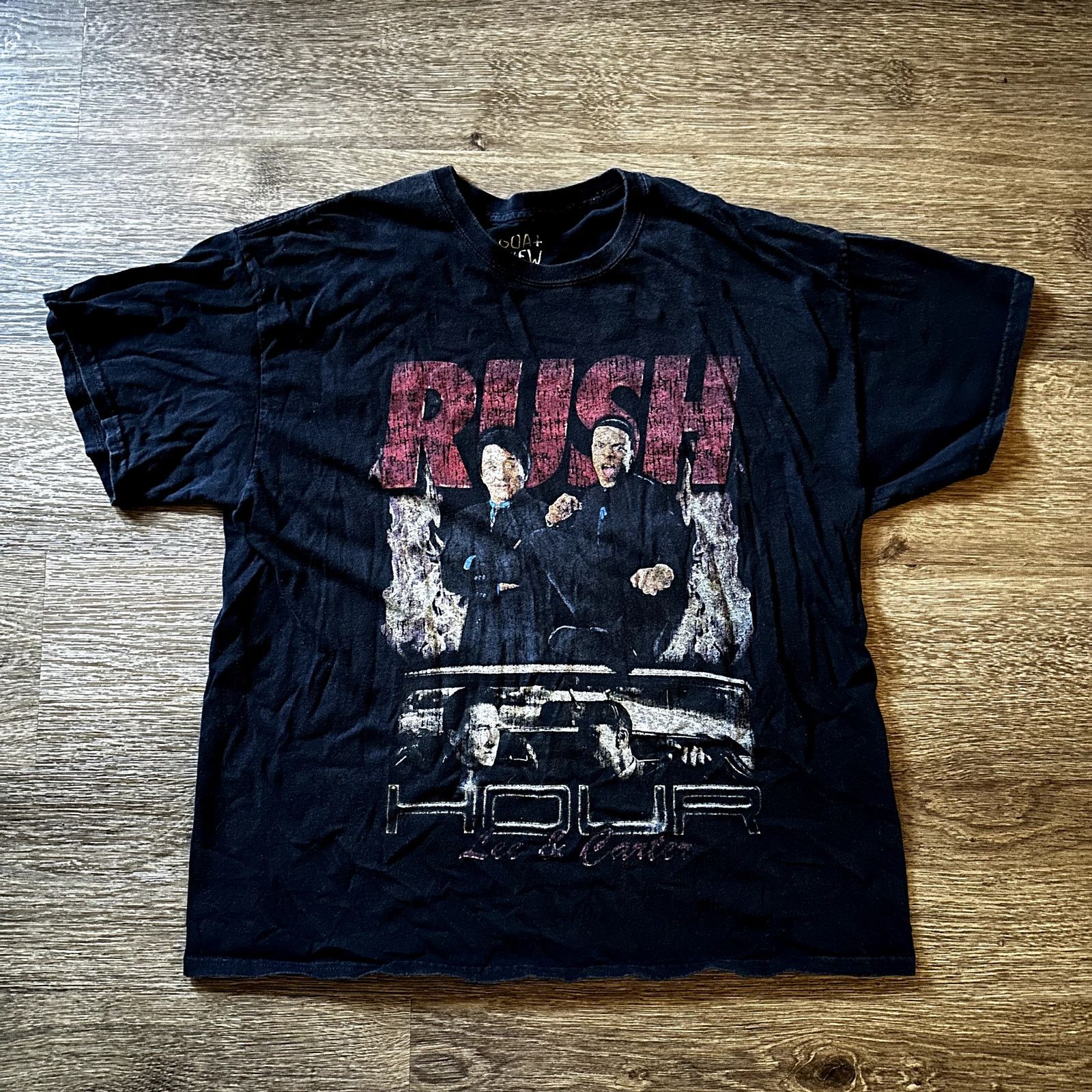 GOAT Crew Black Rush Hour T shirt Size US L / EU 52-54 / 3 - 1 Thumbnail