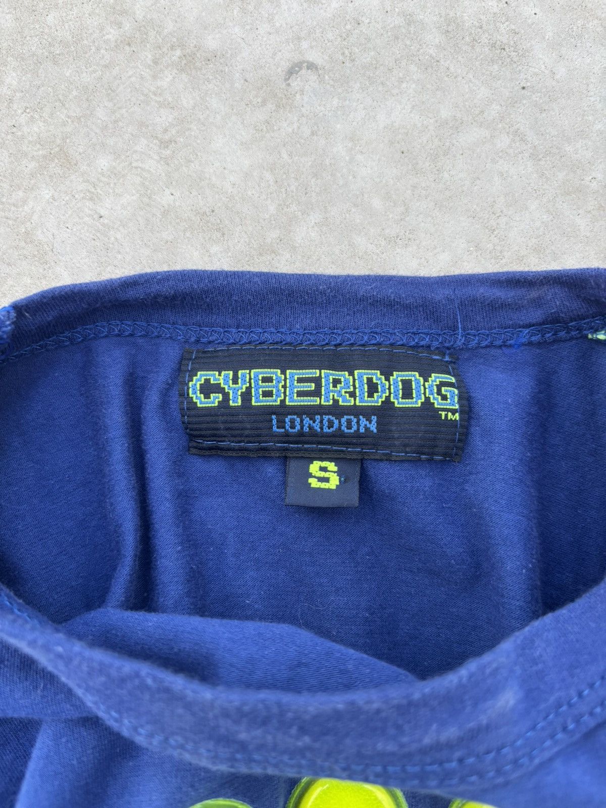 Craig Morrison Vintage cyberdog neon reflective t-shirt Size US XS / EU 42 / 0 - 4 Thumbnail