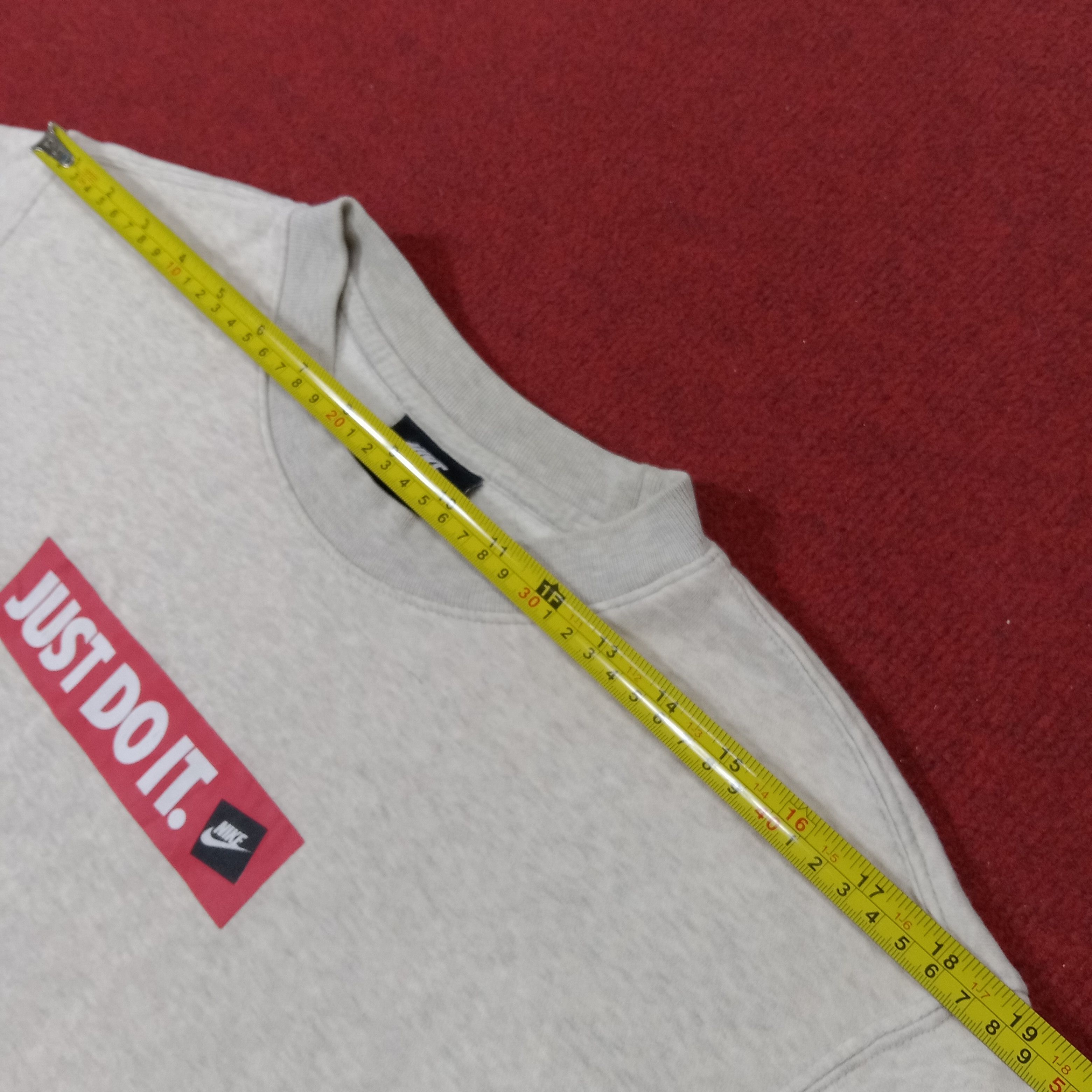 Nike × Vintage Nike Just Do It Streetwear Style Sweatshirt Size US L / EU 52-54 / 3 - 10 Thumbnail
