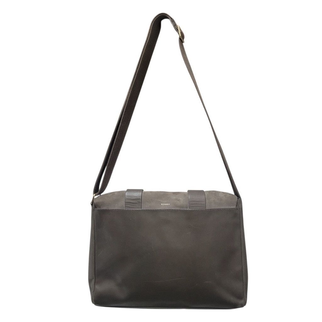 Skagen SKAGEN Men Gray Messenger Genuine Cowhide Leather Bag Size ONE SIZE - 7 Thumbnail