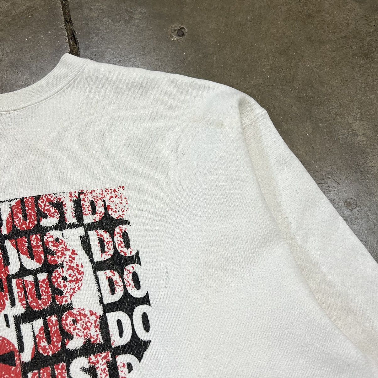 Vintage Vintage 90s Nike Crewneck Sweatshirt Just Do It Spell Out Size US M / EU 48-50 / 2 - 3 Thumbnail